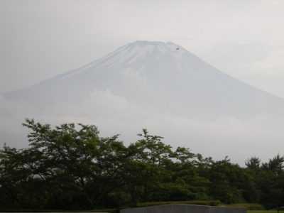冬　常磐線　富士山